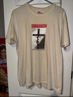 Supreme loved by the children t shirt
W sticker